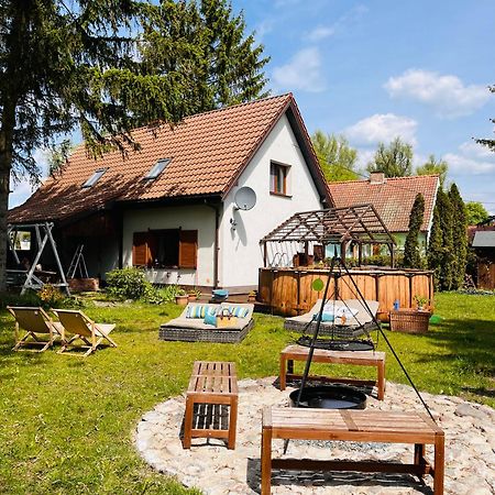 Uroczy Dom Nad Jeziorem Sniardwy Tuz Obok Plazy Nowe Guty Exterior photo